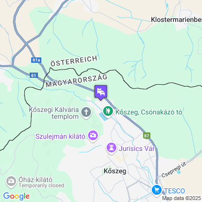 Fortuna Apartman a térképen